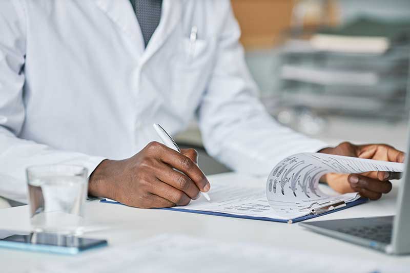 independent medial exam review