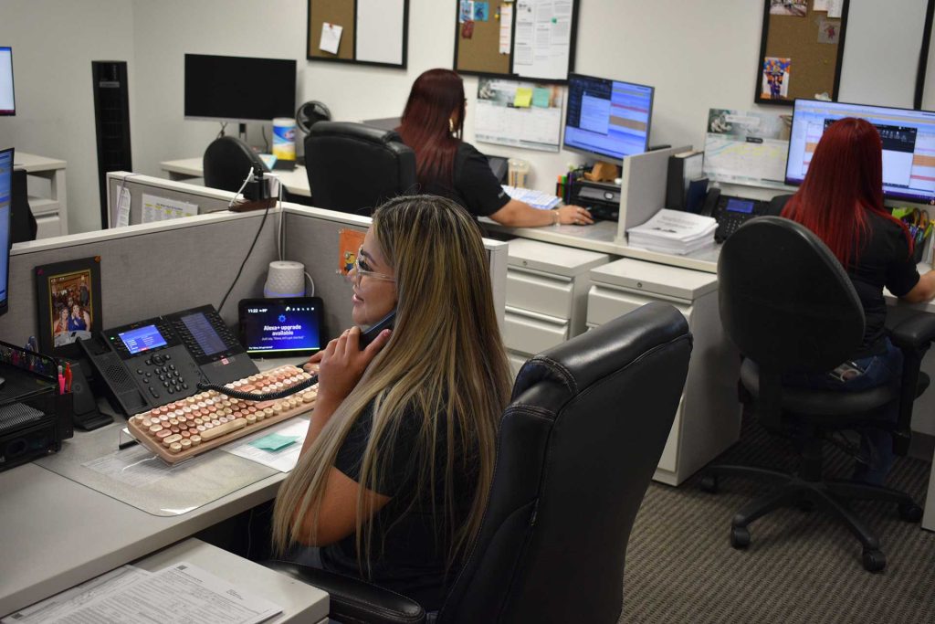 Citywide Team working at office desks